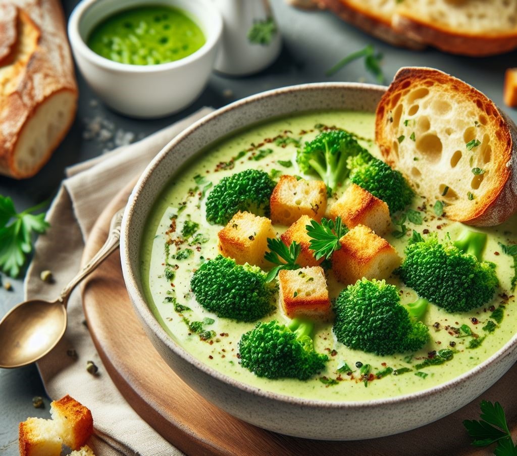 Spicy Broccoli Soup Recipe- Healthyesta