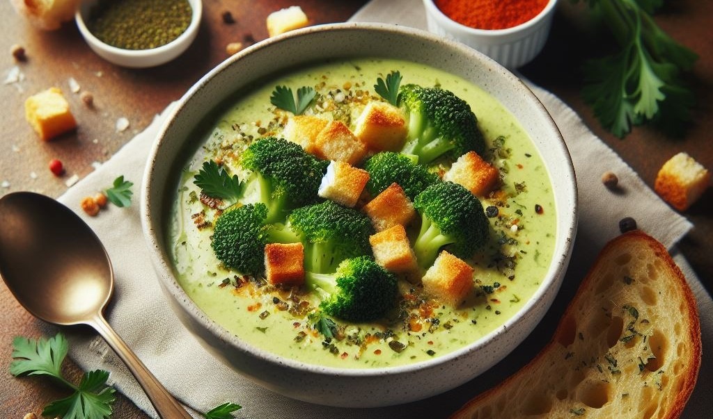 Read more about the article Spicy Broccoli Soup Recipe (Tips+Health Benefits)