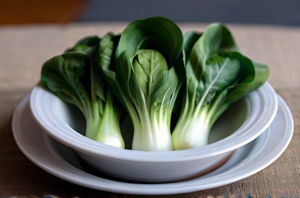 Bok Choy Vegetables in Season April