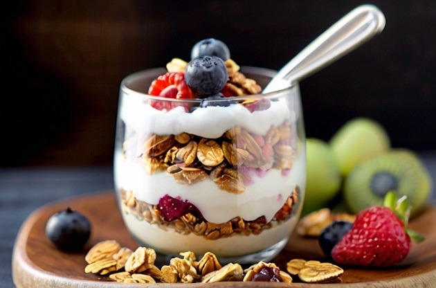 Greek Yogurt Parfait with Granola