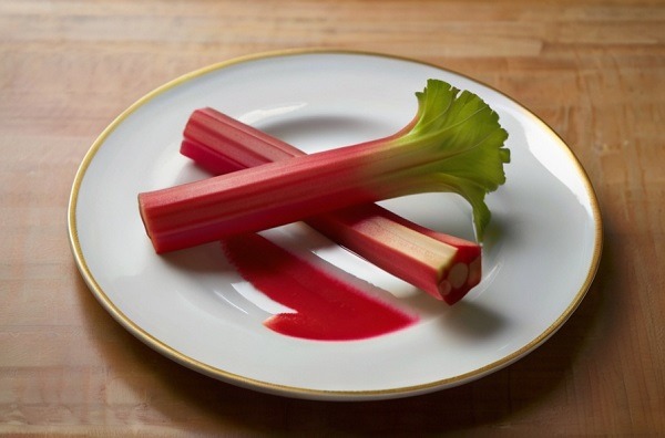 Rhubarb Vegetables in Season April