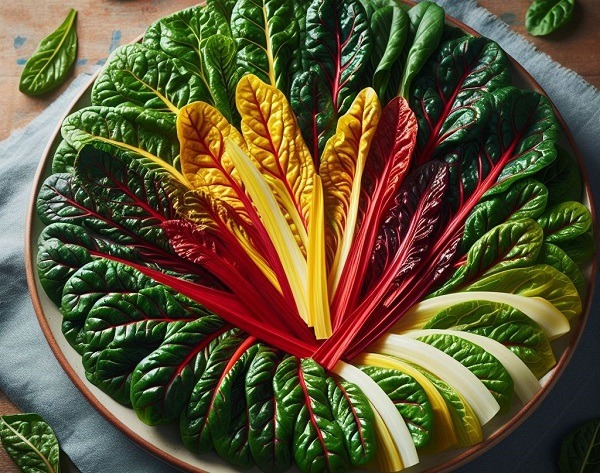 Swiss Chard Vegetables in Season April