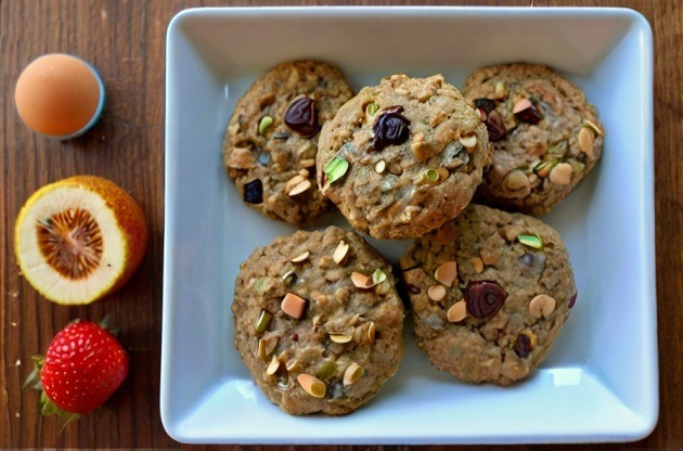 Whole Grain Breakfast Cookies