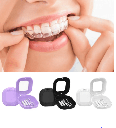 Mirrored Braces Box Teeth Aligners Cheap