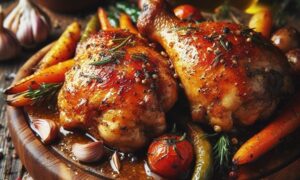 Read more about the article Best Baked Chicken Thighs Recipe – Crispy, Delicious, Juicy