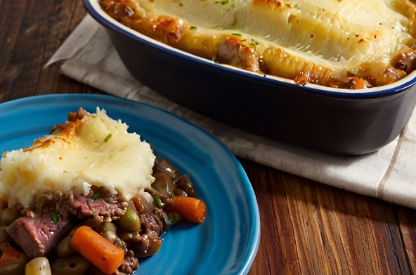 Steak Shepherd’s Pie leftover steak recipes